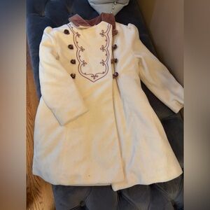 Vintage Ellerie Fashions 6x girls petticoat jacket velvet buttons Union made tag